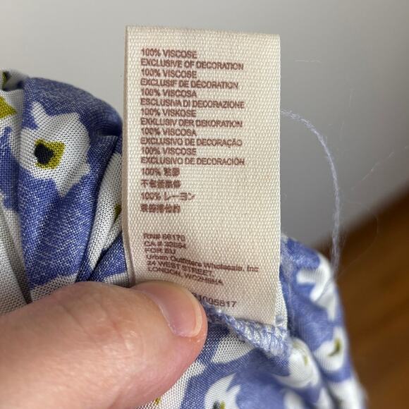 Free People Love Letter Tunic Top Mini Dress Boho Chic Floral Romantic Feminine - Picture 11 of 11